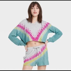 Tie-Dye Butter French Terry Lounge Sweatshirt